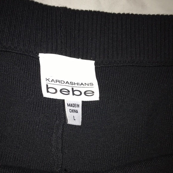 Kardashians BEBE Sweater Leggings - Picture 8 of 10